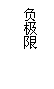 文本框: 負極限